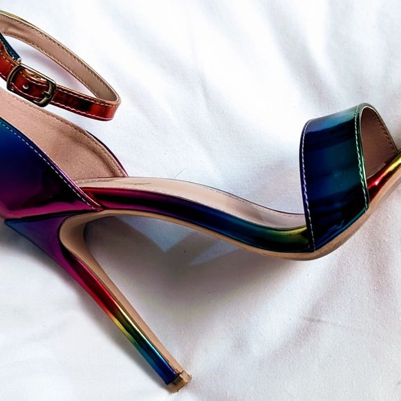 Rainbow Stiletto Heel - Picture 3 of 4